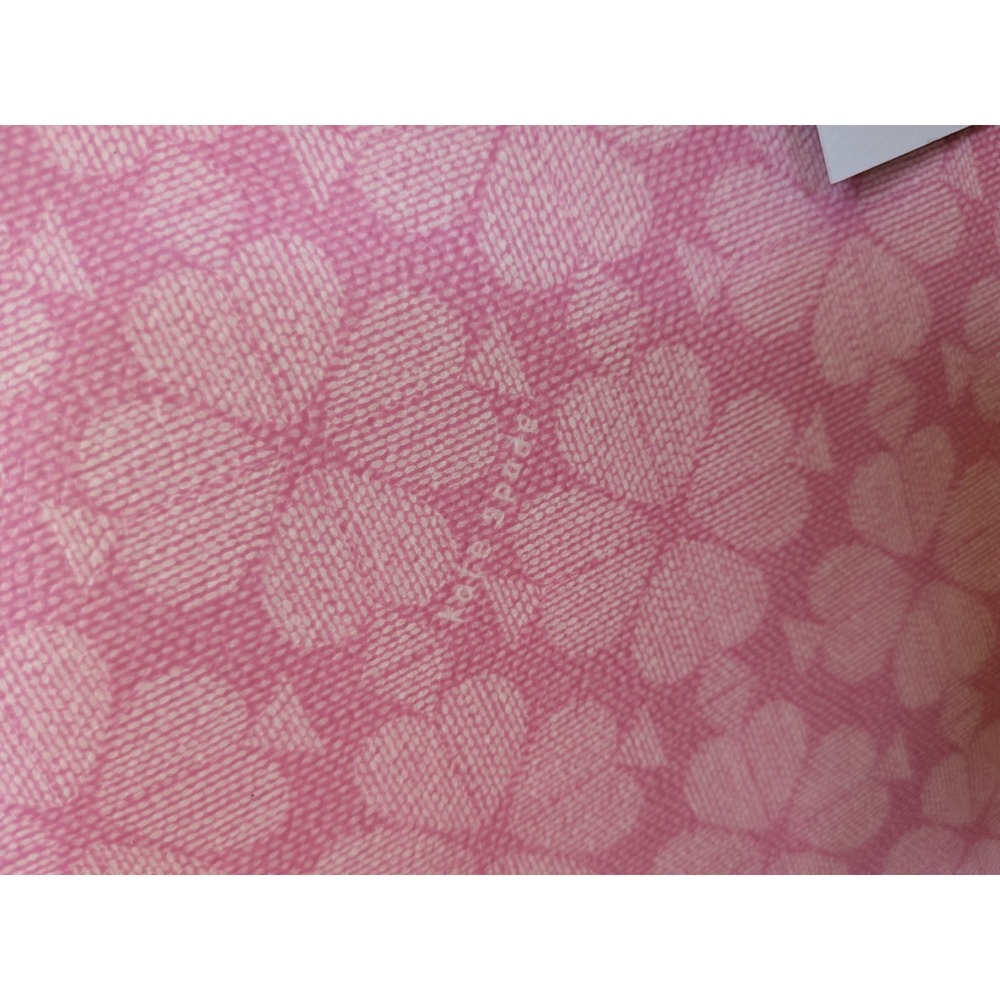 Kate Spade Tote Coquette Heart Charm Pink Valentine Flower Parisian New Preppy - Picture 4 of 12
